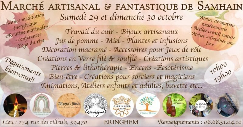 Marché Artisanal & fantastique de Samhain