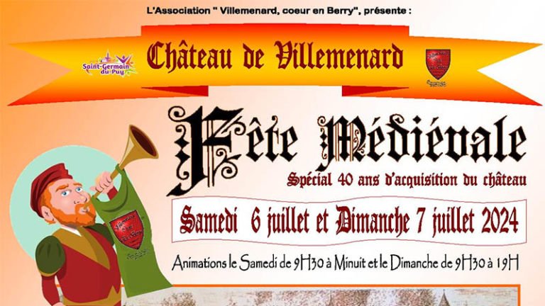FETE MEDIEVALE du Chateau de Villemenard