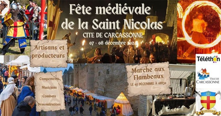 Marché médiéval de la Fête de la Saint-Nicolas 2024