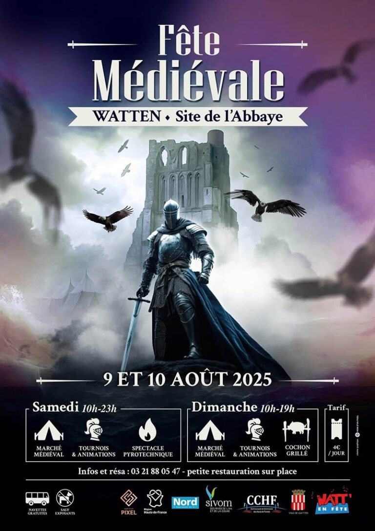La fête médiévale de l’abbaye de Watten 2025