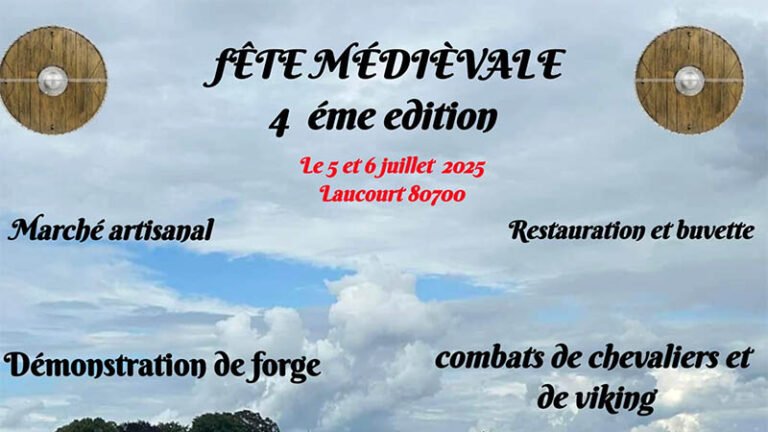 Fête médiévale de Laucourt 2025