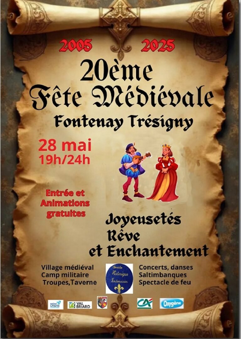Fête médiévale de Fontenay-Trésigny 2025