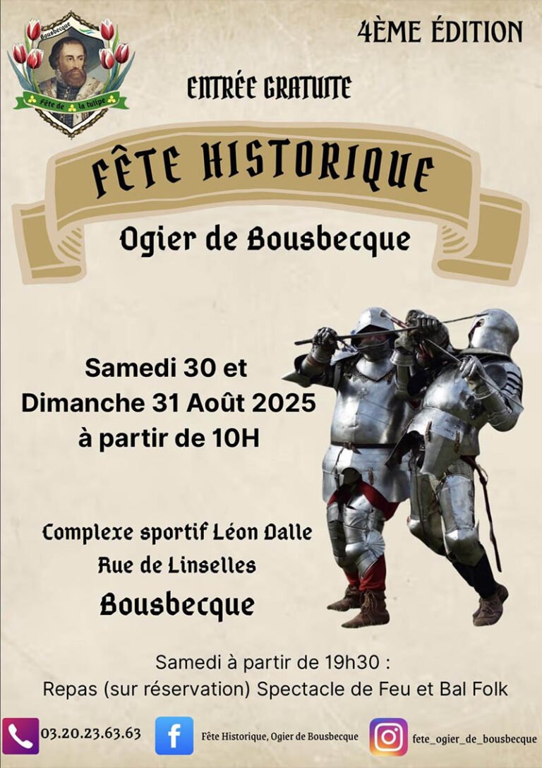 Fête Historique Ogier de Bousbecque 2025