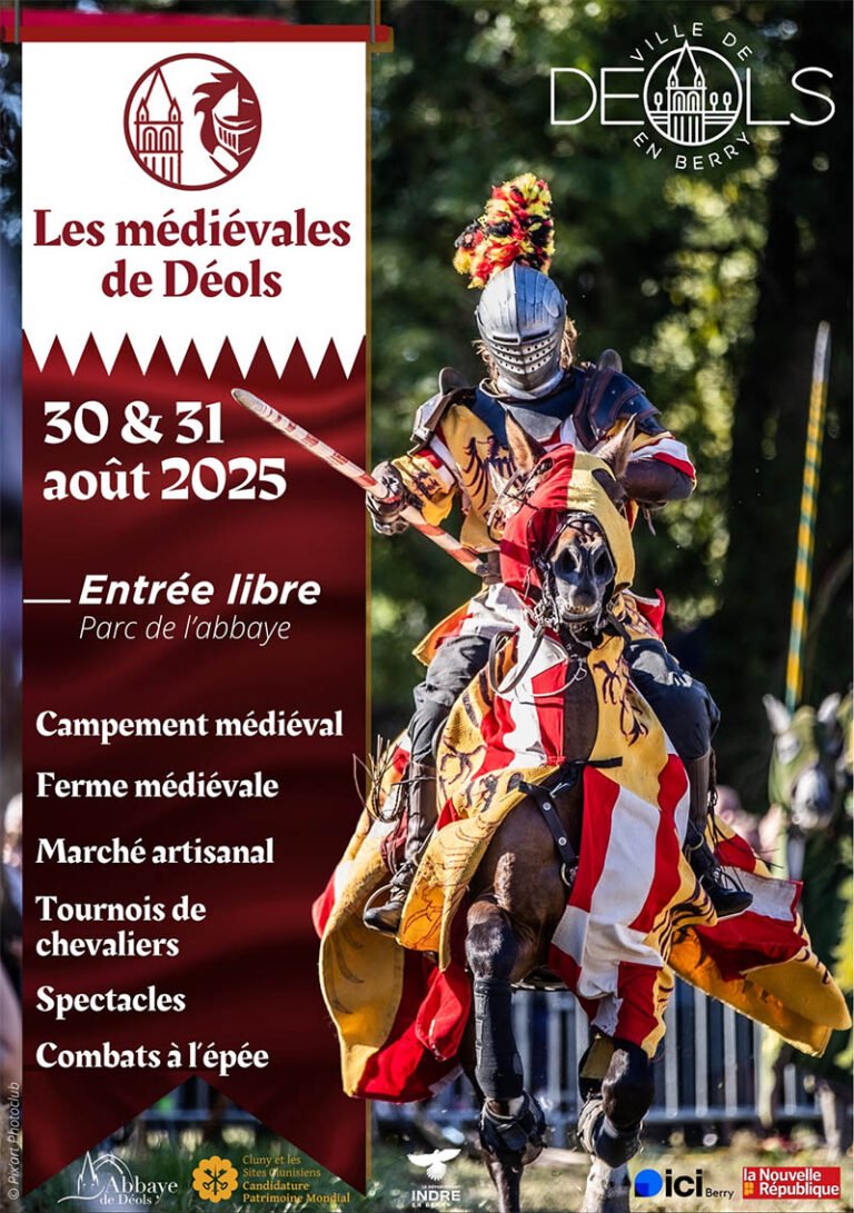 Les Médiévales de Déols 2025