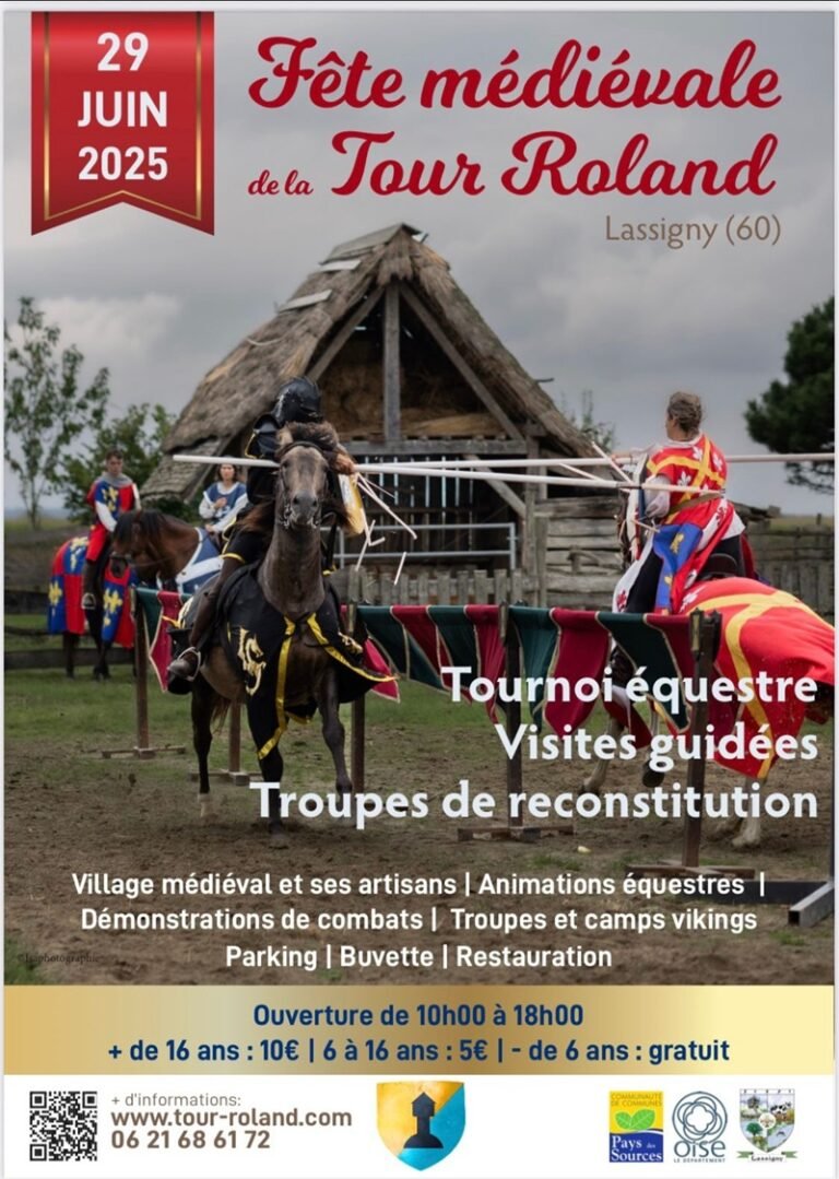 FÊTE MÉDIÉVALE DE LA TOUR ROLAND 2025