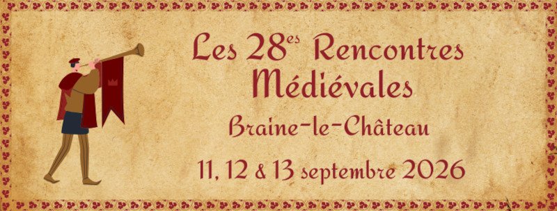 Affiche Les 28e Rencontres Médiévales