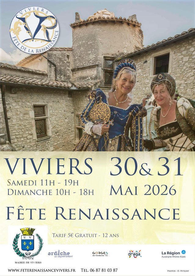 Affiche Fête De La Renaissance Viviers