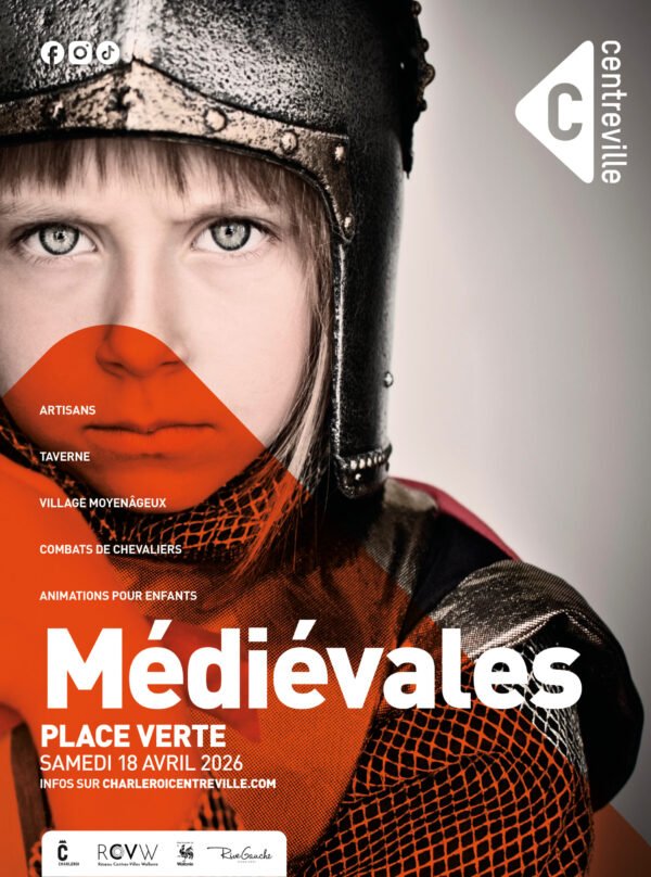 Affiche Les Médiévales de Charleroi