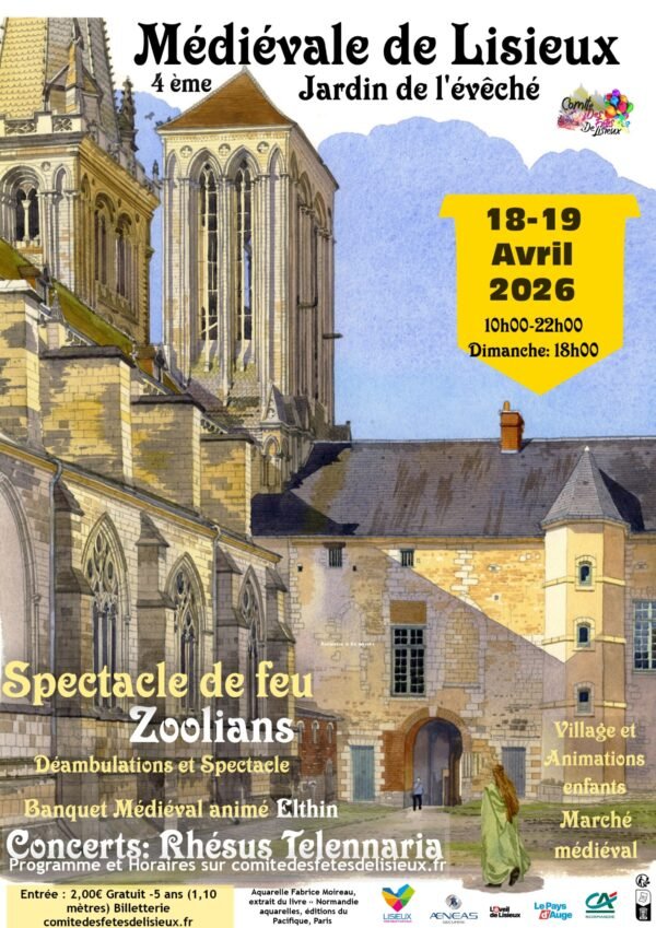 Affiche Médiévale de Lisieux