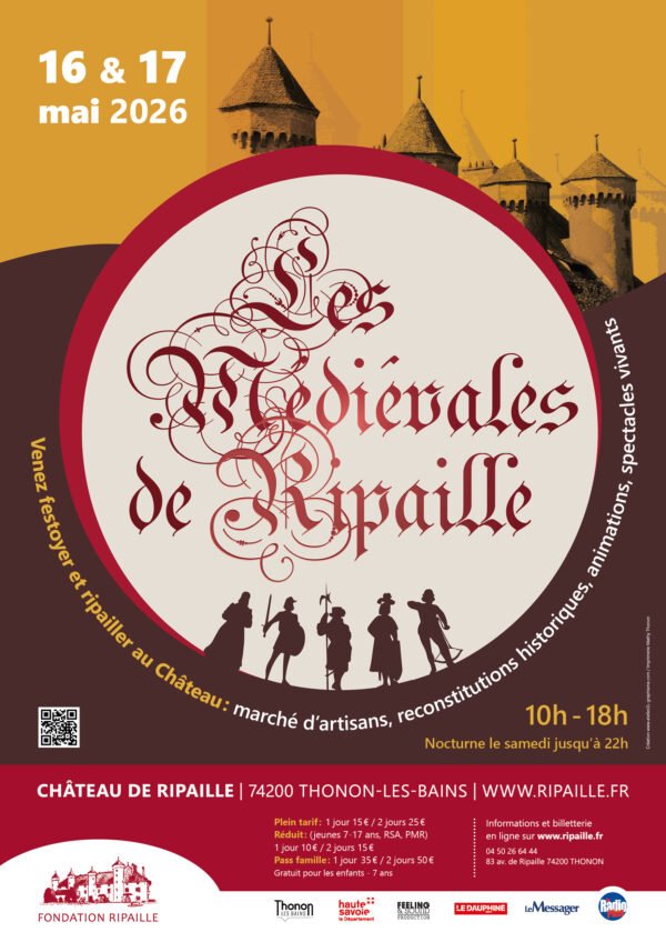 Affiche Les Médiévales de Ripaille