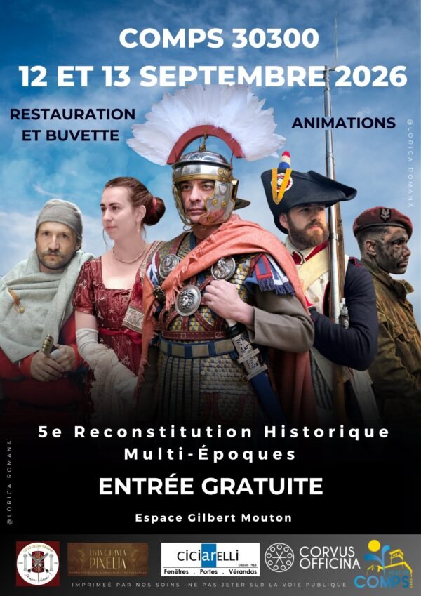 Affiche Festival Reconstitution Historique Multi-Époques