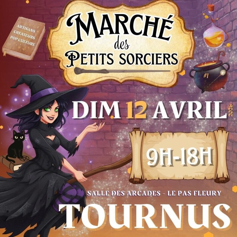 Affiche Festival Marché des Petits Sorciers