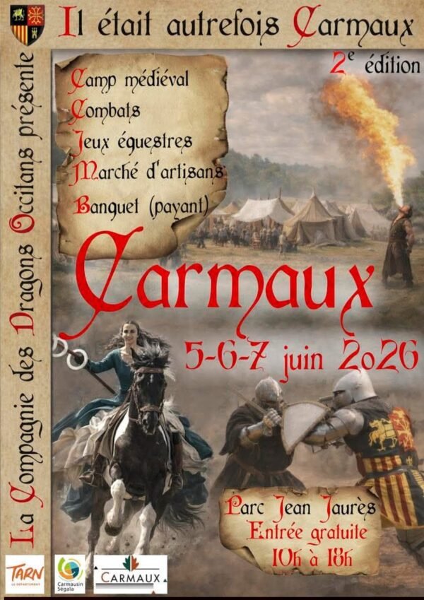 Affiche Festival Il était une fois Carmaux