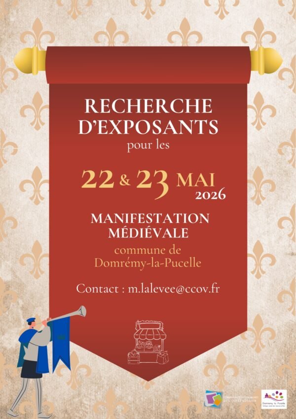 Affiche Les Médiévales de Domrémy