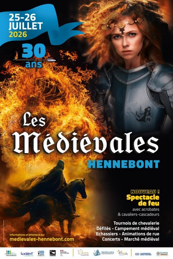 Affiche Les Médiévales d&rsquo;Hennebont