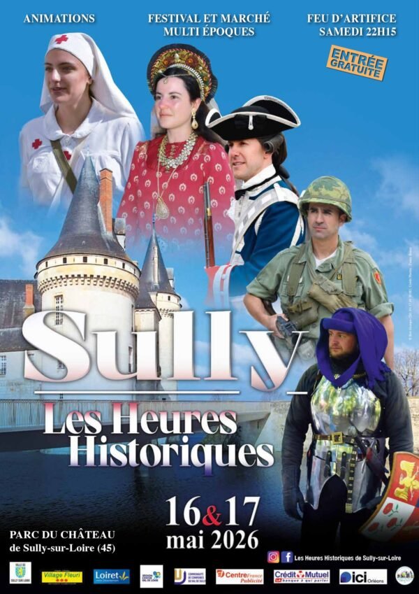 Affiche Festival Heures Historiques Sully