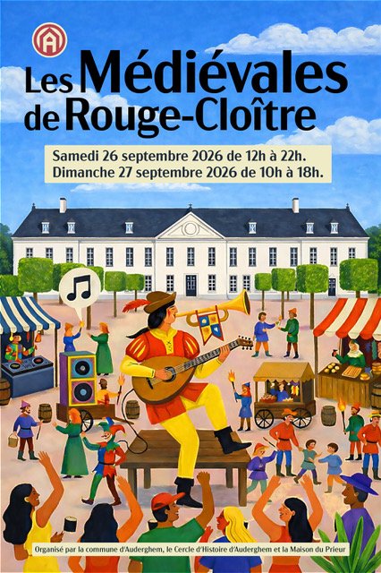 Affiche Les Médiévales de Rouge-Cloître