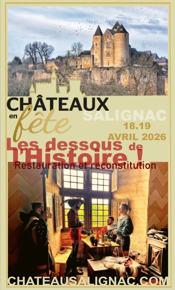 Affiche Château en Fête – Château de Salignac