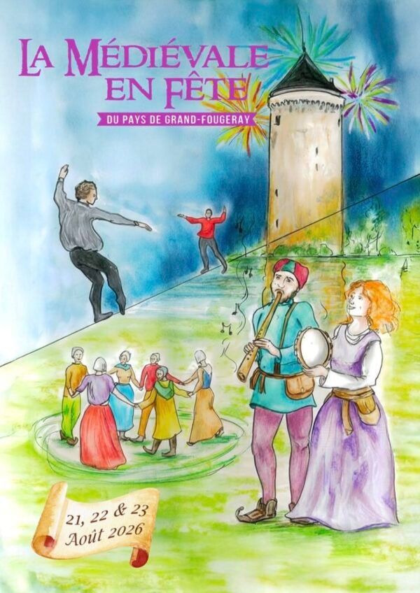 Affiche Fête Médiévale du pays de Grand Fougeray