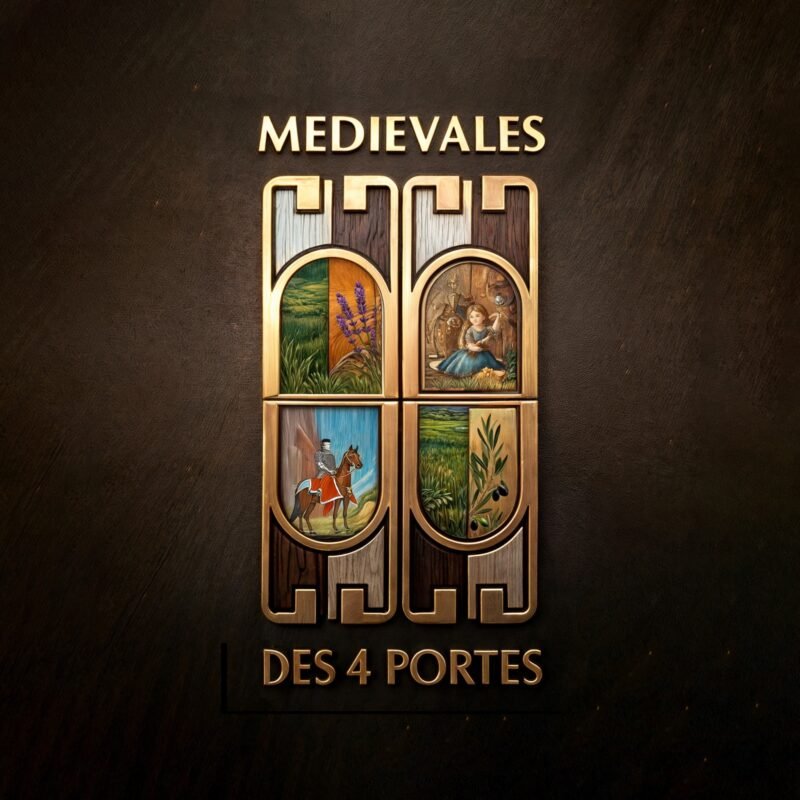 Affiche MEDIEVALES DES QUATRE PORTES