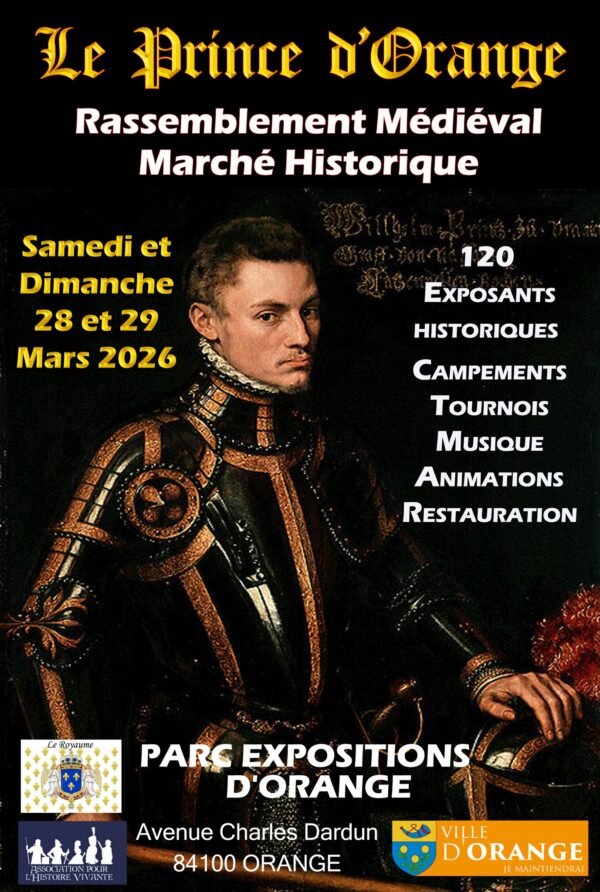 Affiche Festival Le Prince d&rsquo;Orange