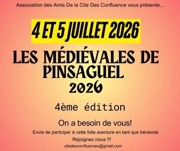 Affiche Les médiévales de Pinsaguel