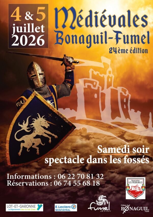 Affiche Médiévale Bonaguil