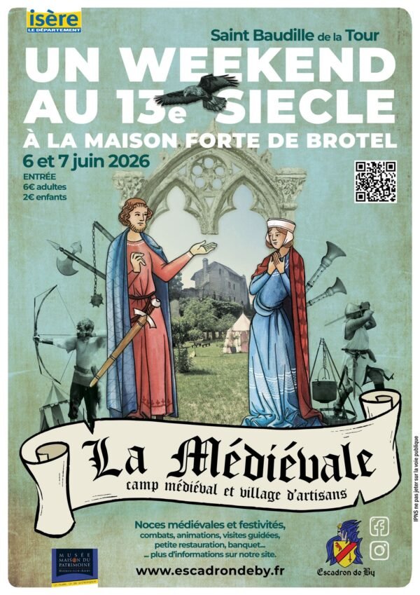 Affiche BROTEL la médiévale