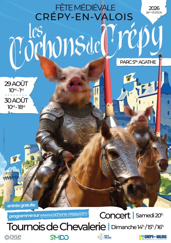 Affiche Les Cochons de crepy