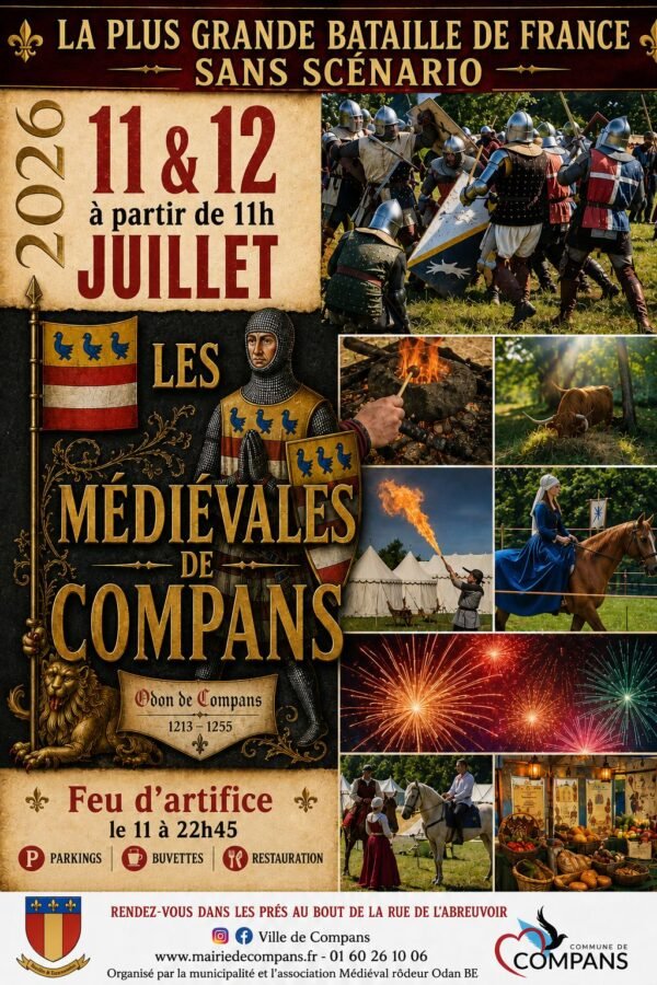 Affiche Médiévales de Compans