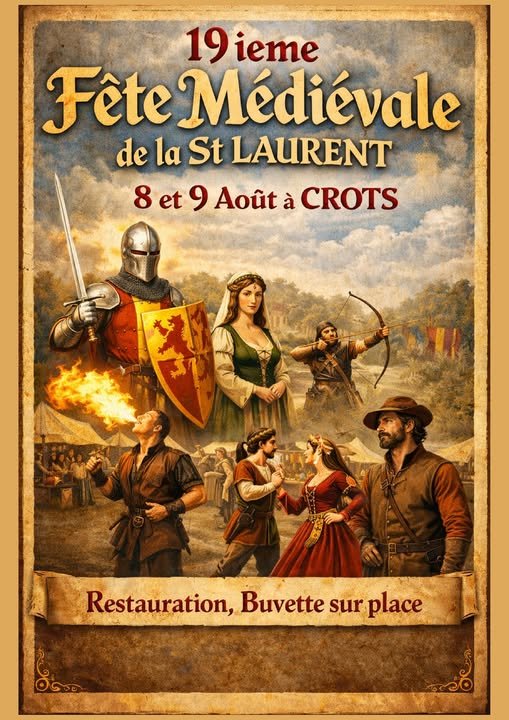 Affiche Médiévales de Crots