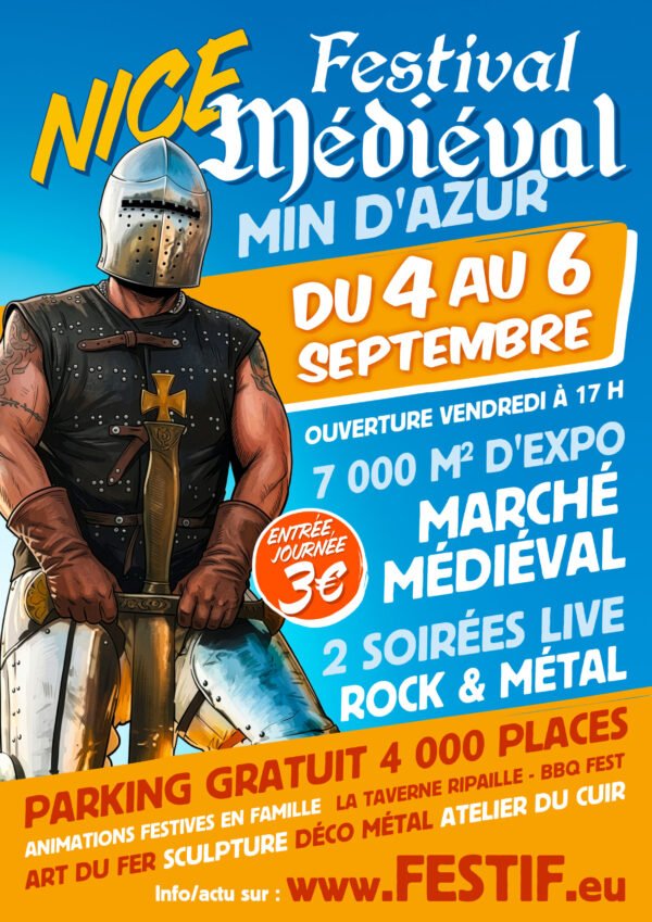 Affiche Nice Festival Médiéval