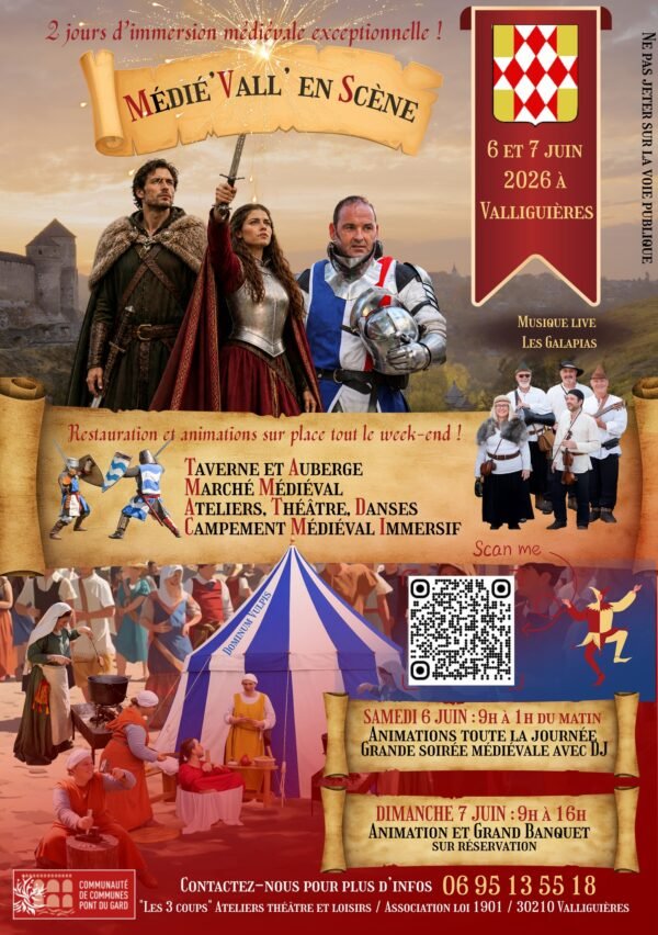 Affiche Médié&rsquo;Vall&rsquo;En-Scene