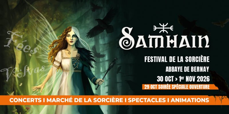 Affiche Samhain, festival des sorcières
