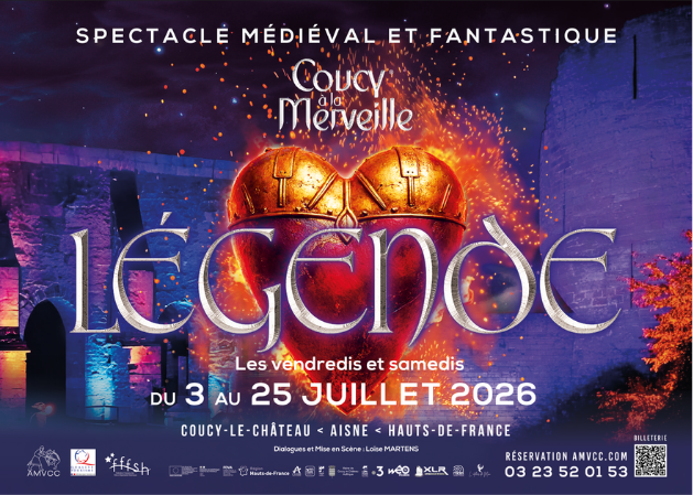 Affiche Coucy à la Merveille – LÉGENDE