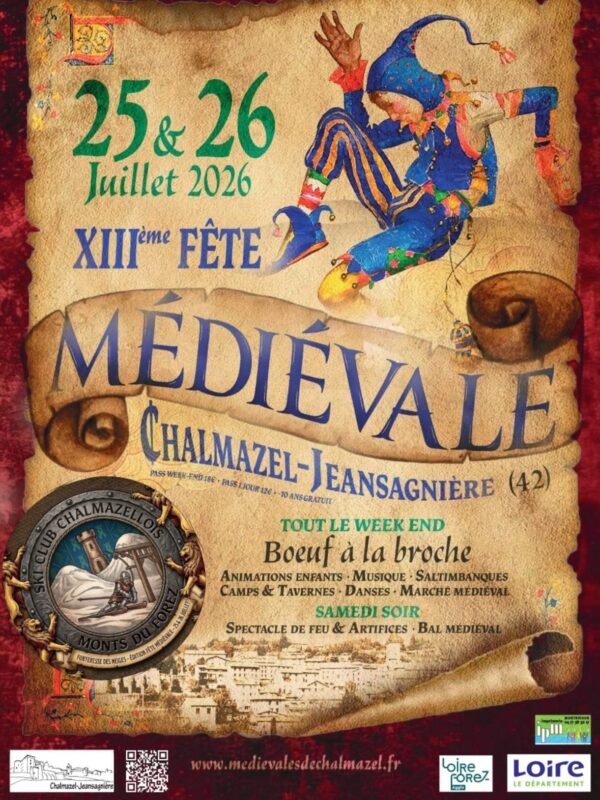 Affiche Médiévales de Chalmazel