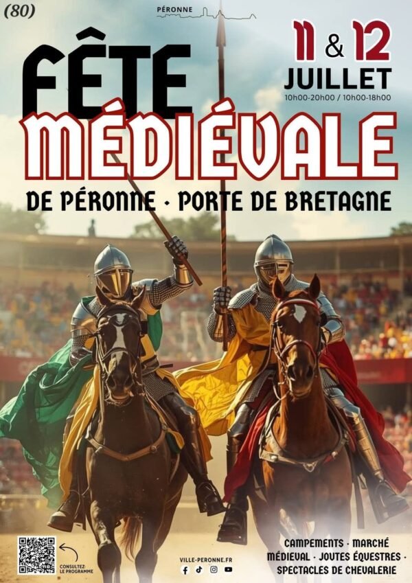 Affiche Fête médiévale de Péronne
